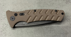 Нож тактический Boker Plus Strike Coyote, клинок 85 мм, койот, сталь AUS-8* - изображение 8