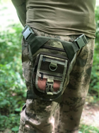 Тактическая военная сумка-кобура нагрудная либо набедренная для военных ВСУ - изображение 8