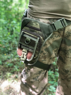 Тактична військова сумка-кобура нагрудна або на стегно для військових ЗСУ - зображення 9