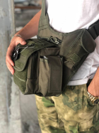 Тактична сумка MIL-TEC Multifunction Sling Bag Olive, багатофункціональна сумка плечова в кольорі олива - зображення 8