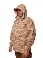 Куртка дождевик Apecs USMC - H₂O Proof Helikon-Tex USMC Digital Desert L/Regular Тактическая мужская - изображение 5