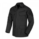 Китель унисекс (Поликоттон Рипстоп) SFU Next - Polycotton Ripstop Helikon-Tex Black M/Regular Тактический