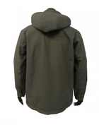 Куртка тактическая Soft shell олива с микрофлисом р. М - изображение 4
