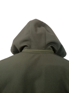 Куртка тактическая Soft shell олива с микрофлисом р. 2XL - изображение 5