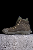 Тактичні черевики чоловічі Light Tactic 41 розмір 27см шкіра і Кордура 1000D демісезонні з посиленими носоком і устілками Коричневий - зображення 2