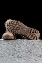 Тактичні черевики чоловічі Light Tactic 42 розмір 28 см шкіра і Кордура 1000D демісезонні з посиленими носоком і устілками Койот - зображення 3