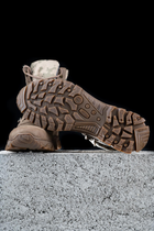 Берцы тактические мужские Light Boots 40 (26,5 см) Весна/Лето Кожа с Кордурой ботинки легкие (Пиксель) - изображение 3