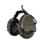 Професійні Активні Тактичні Навушники Sordin Supreme MIL AUX Олива 76308-06-S - зображення 1
