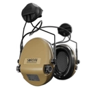 Професійні Активні Тактичні Навушники Адаптер під Шолом Sordin Supreme MIL AUX Койот 72308-05-S - зображення 1