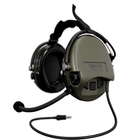 Професійні Активні Тактичні Навушники з Мікрофоном Sordin Supreme MIL CC Олива 76332-06-S - зображення 1