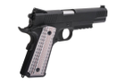 Страйкбольний пістолет WE Colt 1911 M45A1 Black - зображення 5