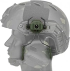 Комплект Активные тактические наушники для стрельбы Walker's Razor Slim Electronic Muffs (Multicam Camo) + крепеж на шлем +очки - изображение 5
