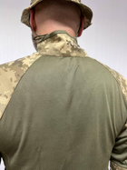Тактическая кофта рубашка убакс ubacs мужская армейская боевая военная для ВСУ размер L 48-50 цвет пиксель - изображение 4