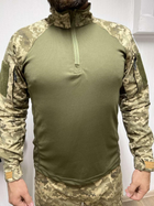 Тактична кофта сорочка убакс ubacs чоловіча армійська бойова військова для ЗСУ розмір M 44-46 колір піксель - зображення 1