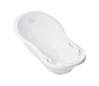 Дитяча ванночка Tega Кролики зі зливом, white