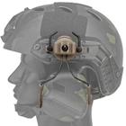 Адаптер кріплення на шолом для Earmor M31/M32, Walkers, Peltor з планкою Пікатінні, Tan (15031) - зображення 2