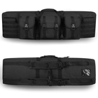 Чохол-рюкзак подвійний для зброї 120см Black - зображення 1