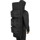 Чохол-рюкзак подвійний для зброї 120см Black - зображення 8
