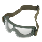 Тактичні окуляри панорамні, вентильовані, 3 лінзи, Olive (для Airsoft, Страйкбол) - зображення 3