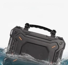 Защитный противоударный пластиковый кейс для оружия/электроники 32*28 см Black - изображение 1
