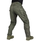Тактический демисезонный военный коcтюм IDOGEAR G3 Olive Куртка M65 ,Убакс и Штаны с Защитой колен XL Олива HWID0026800-2 - изображение 10