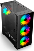 Obudowa SAVIO PC PRIME X1 ARGB GLASS (SAVGC-PRIMEX1) - obraz 3