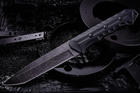 Нож нескладной Тактический Военный со стеклобоем Сверхтвердая сталь - изображение 2