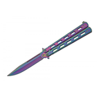 Нож Бабочка Градиент Разноцветный Бензиновый - изображение 3