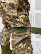 Костюм армійський тактичний Soft Shell Гірка Пиксель Elite S - зображення 3