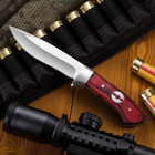 Нож нескладной Финка Охотничий Туристический Походный QS24 - изображение 1