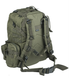 Рюкзак туристичний 36+10 л Оливковий MIL-TEC DEFENSE ASSEMBLY OLIVE 36L +10L (14045001-36-46) - изображение 2