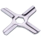 Ніж Koolwen для м'ясорубки Moulinex D=46mm s=3mm Отвір: шестигранний, плоский (MS-4775250)