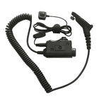 Навушники активні з мікрофоном Earmor M32H MOD3 і кріпленнями чебурашка + PTT Motorola (Олива) (M32H-PLUS-44-FG) - зображення 4