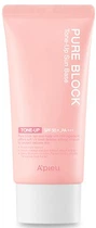 Солнцезащитная база под макияж - A'pieu Pure Block Tone Up Sun Base SPF50+ PA+++ 50ml (50ml) (608167-59593)