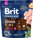 Сухий корм Brit Premium Adult S для дорослих собак дрібних порід зі смаком курки