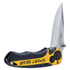 Нож раскладной 115мм рукоятка алюминиевый сплав SIGMA 4375751 - изображение 5