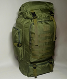 Армійський рюкзак 80 л Олива - зображення 4