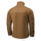 Тактична M-Tac куртка Alpha Microfleece Gen.II Coyote Brown, військова флісова койот, фліска для ВСК XL - зображення 5