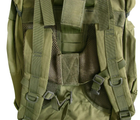 Тактический армейский рюкзак Camo Oliva на 70л мужской с дождевиком Олива + Мужские кварцевые часы - изображение 7