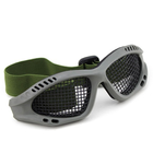 Защитные очки-сетка V2 плетенка Olive (для Airsoft, Страйкбол) - изображение 1