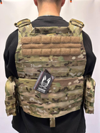Плитоноска WAS Warrior QRC DFP TEMP Plate Carrier with Triple Open 5.56mm - изображение 3