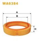Фильтр воздуха WIX FILTERS 202=WA6384 WIX Filters (WA6384)