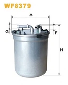 Фильтр топливный WIX FILTER Audi, Seat, Skoda (WF8379) WIX Filters (WF8379)