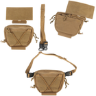 Плитоноска бронежилет с подсумками, быстросъемной сумкой напашник и разгрузочным поясом РПС Вар Белт Койот WOS-0009CP - изображение 4