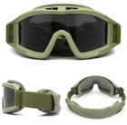 Тактична маска для військових із 3 змінними лінзами - зображення 1