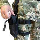 Армійська кобура на ногу військова тактична регульований розмір з відділенням для магазину правостороння колір Олива - изображение 6