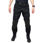 Тактические штаны Lesko B603 Black 34р. мужские милитари с карманами - изображение 1
