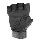 Тактические перчатки Oakley замшевые беспалые черные M - изображение 3