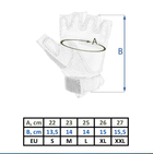 Универсальные тактические перчатки Oakley замшевые беспалые Оливковые XL - изображение 5