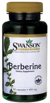 Swanson Berberine 400 mg 60 kapsułek Obniża Poziom Cukru (SW1411) - obraz 3